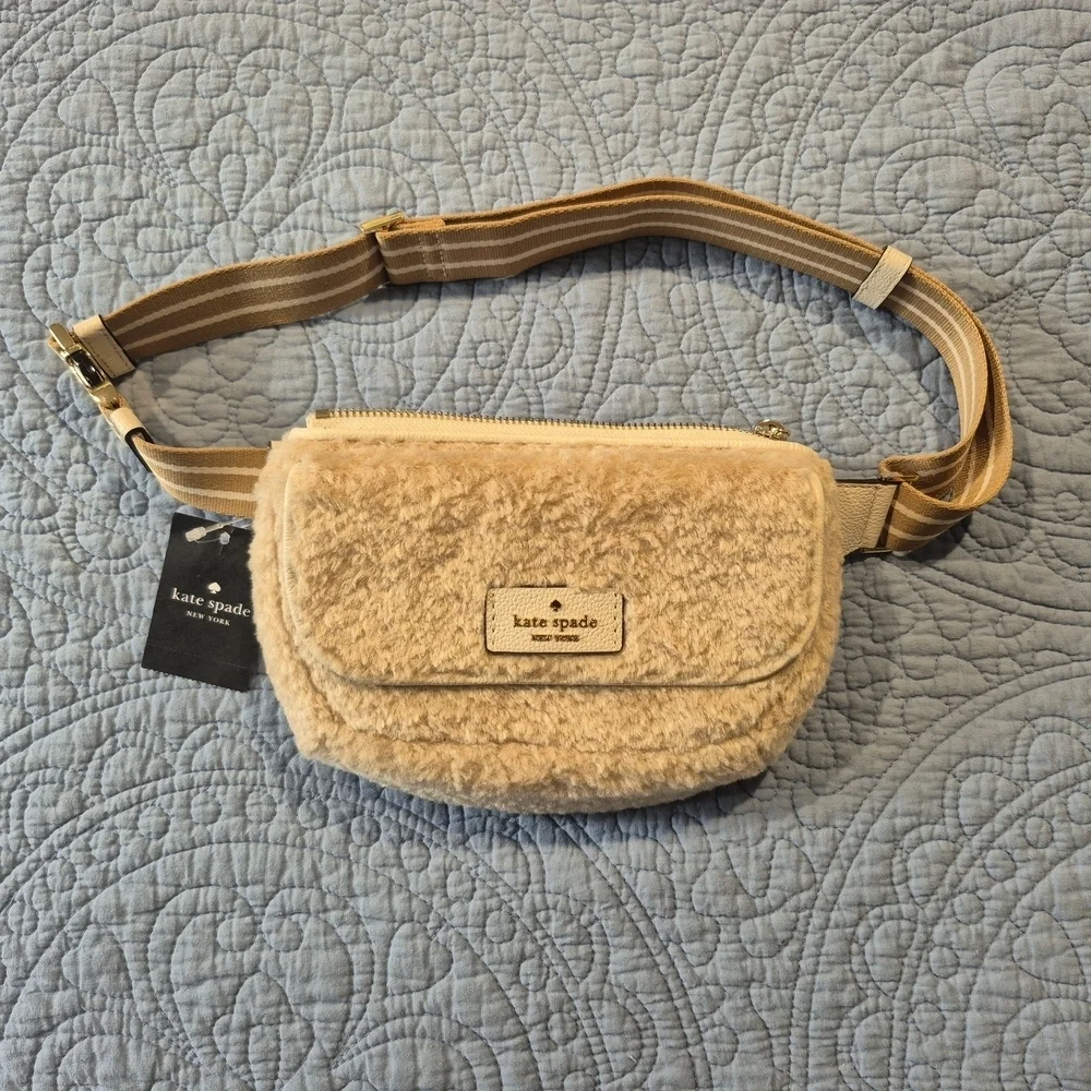 Kate Spade Cream Belt Bag